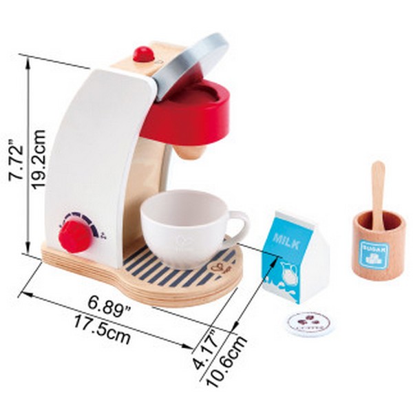 Продукт Hape - Дървена кафе машина - 0 - BG Hlapeta